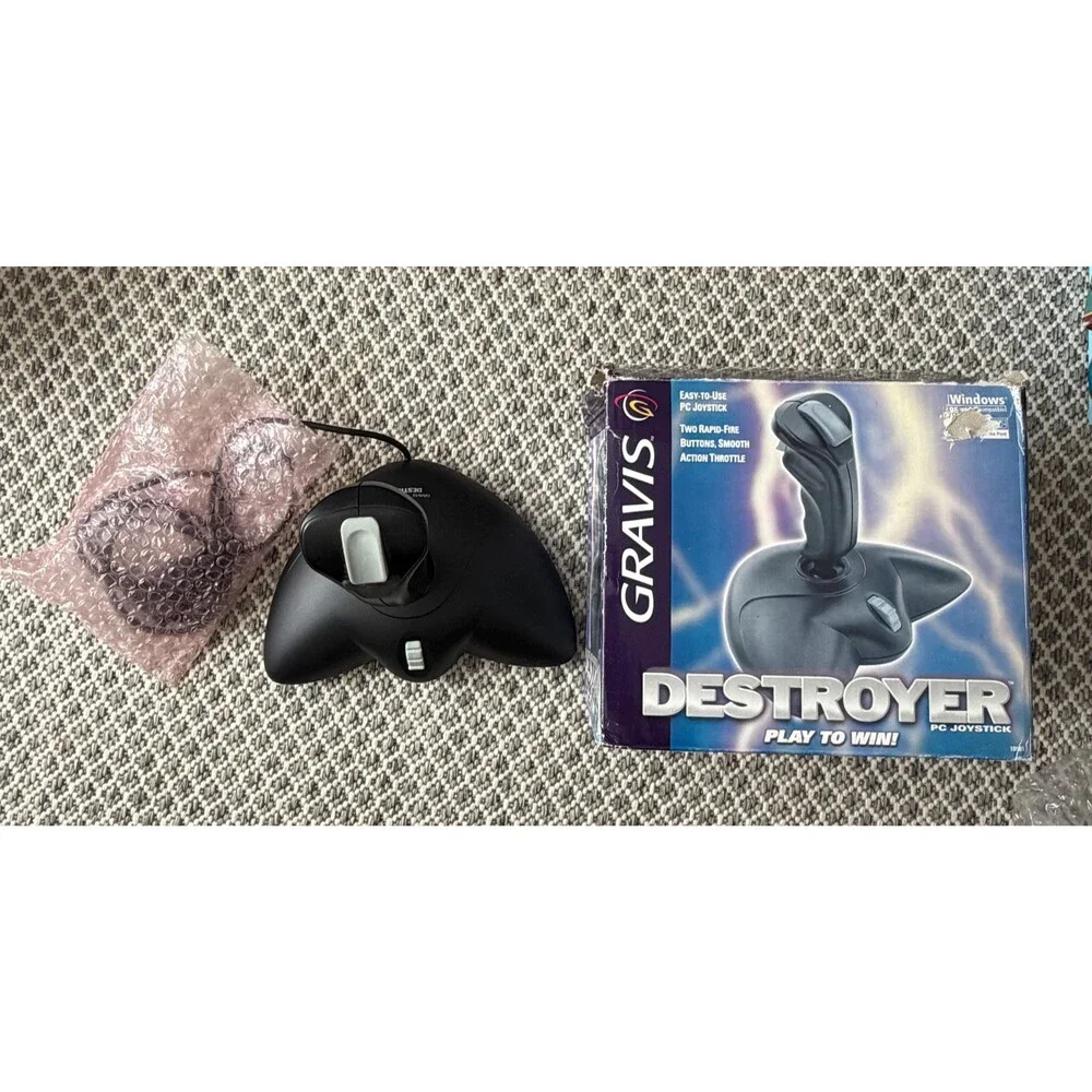 Gravis Destroyer PC Joystick, produced by Advanced Gravis Computer Technology